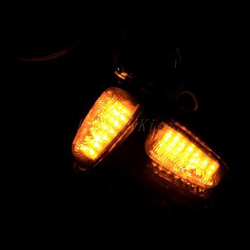GAU Universal Flush mount Motorcycle LED Turn Signals Blinker Somke, US $9.99, image 6