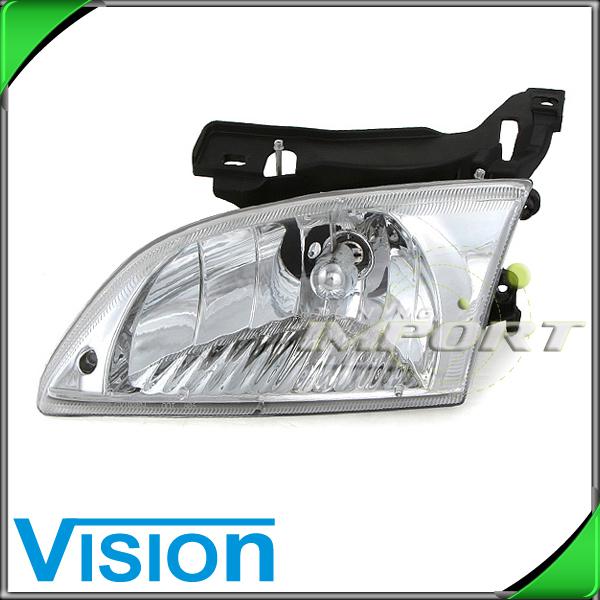 Driver side left l/h headlight lamp assembly 2000-2002 chevy cavalier 2dr 4dr