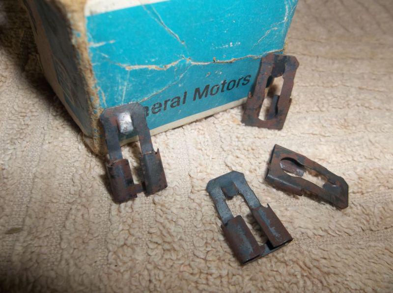 Nos 64-81 gm door lock rod clips camaro chevelle corvette nova firebird 69 70  