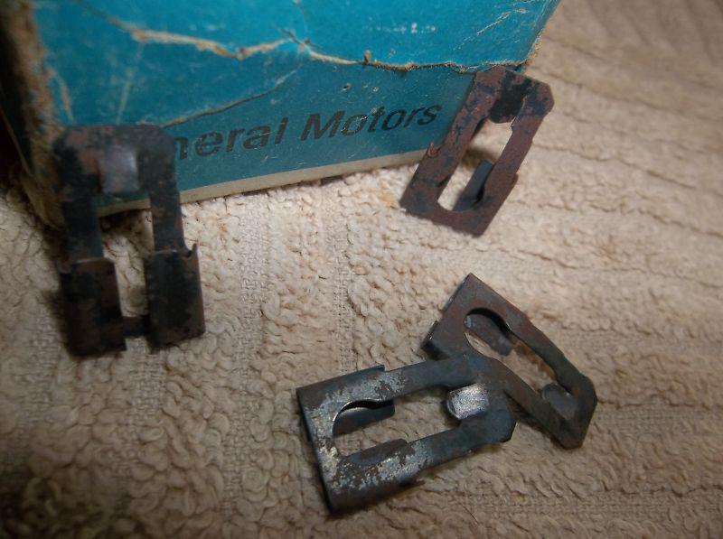 NOS 64-81 GM DOOR LOCK ROD CLIPS Camaro Chevelle Corvette Nova Firebird 69 70 , US $10.80, image 2