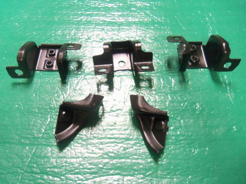 1970-1973 Camaro Rear Bumper Brackets Original OEM Set Of 5 RS SS Z28, US $40.00, image 2