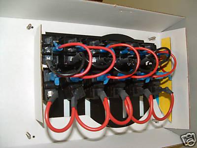 BOAT ELECTRICAL SWITCH PANEL LIGHTED BREAKERS12501MOTRO, US $92.35, image 2
