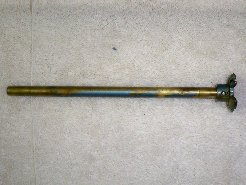 1954 evinrude 7.5 hp fleetwin aquasonic outboard motor throttle gear and shaft!!