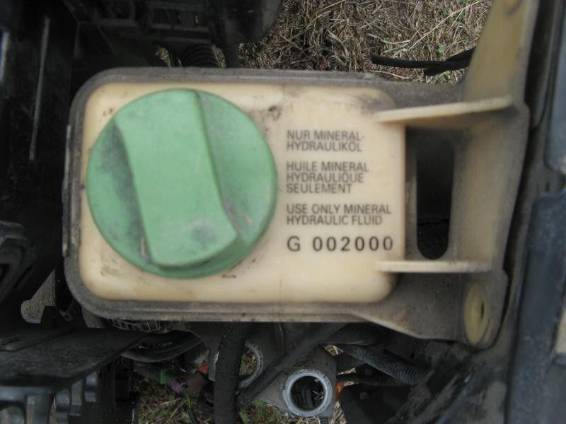 01 audi s4 power steering reservoir bottle tank