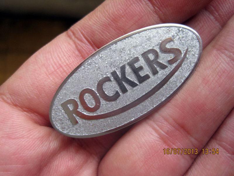 Rockers pin cafe racer triumph ajs bsa dkw bmw ton up 59 club glitter norton 