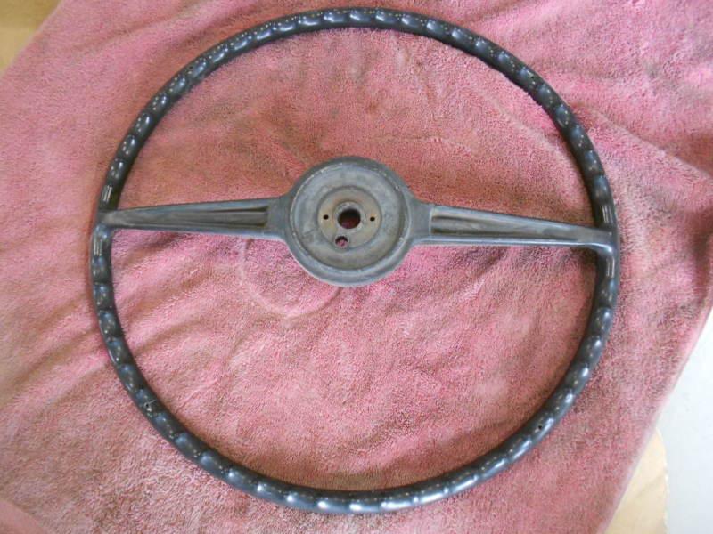 1953 53 Chevy Chevrolet 150 210 Belair Car Steering Wheel Original Rat Rod Hot, US $29.99, image 2