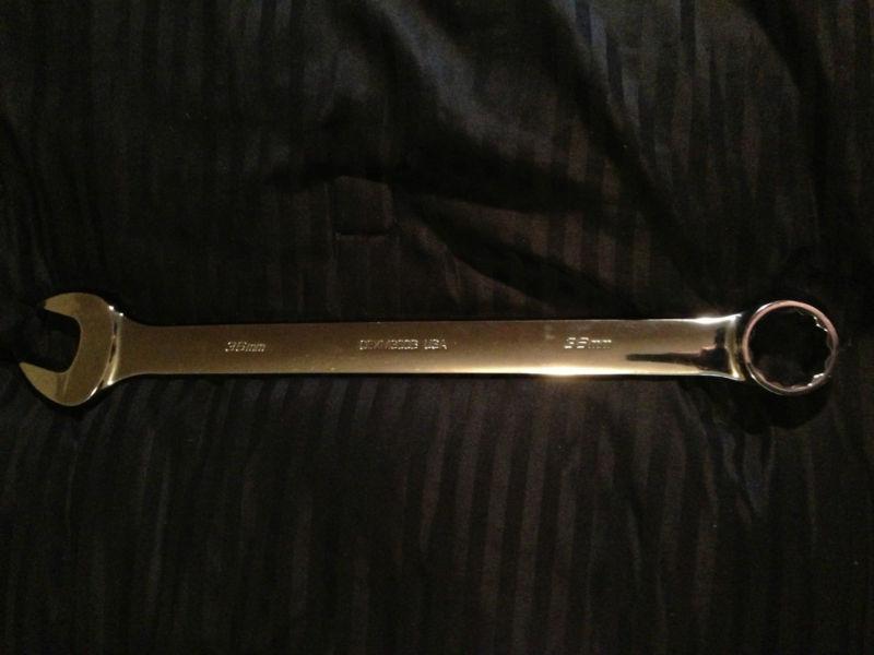 Snap on wrench, metric, combination, standard length, 36 mm, 12-point