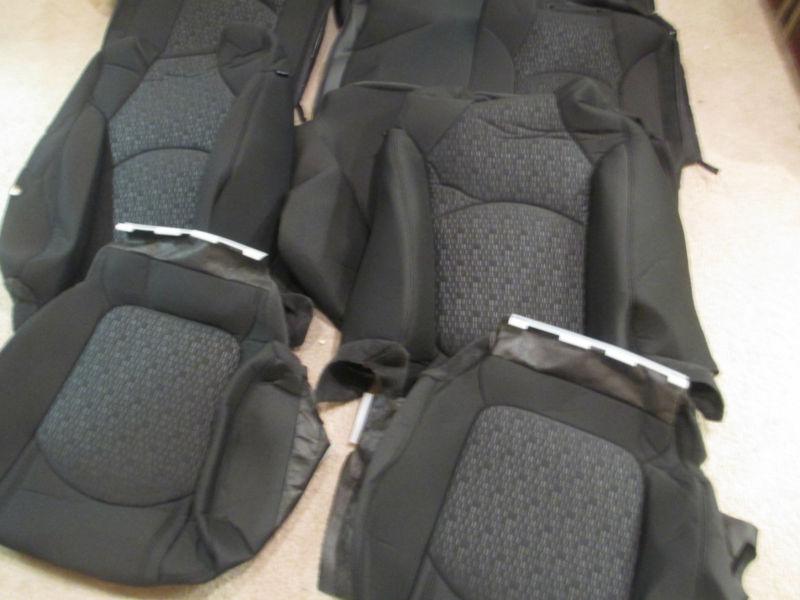 New! factory take off 2011-2012 chevy traverse seat covers oem stock upholstery