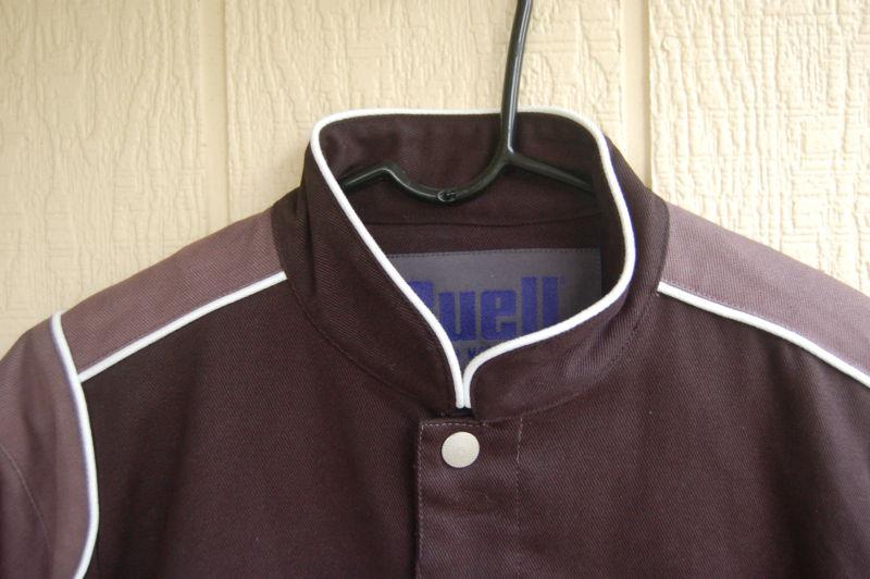 BUELL MOTORCYCLE JACKET BLACK AND GRAY , US $49.50, image 4