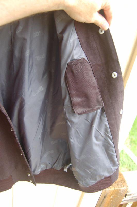 BUELL MOTORCYCLE JACKET BLACK AND GRAY , US $49.50, image 8