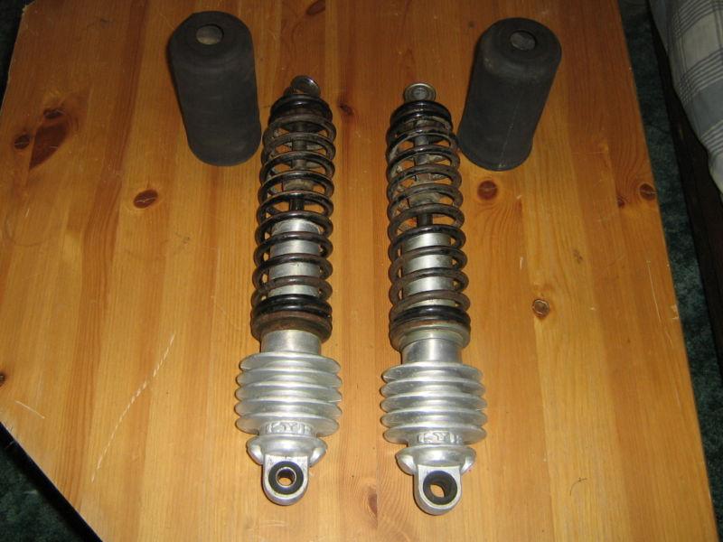 Vintage kyb rear shocks off a 1976-77 hodaka thunderdog 250