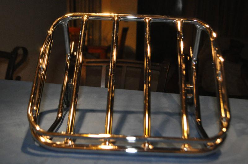 Harley davidson touring detachable two-up luggage rack 97-08 
