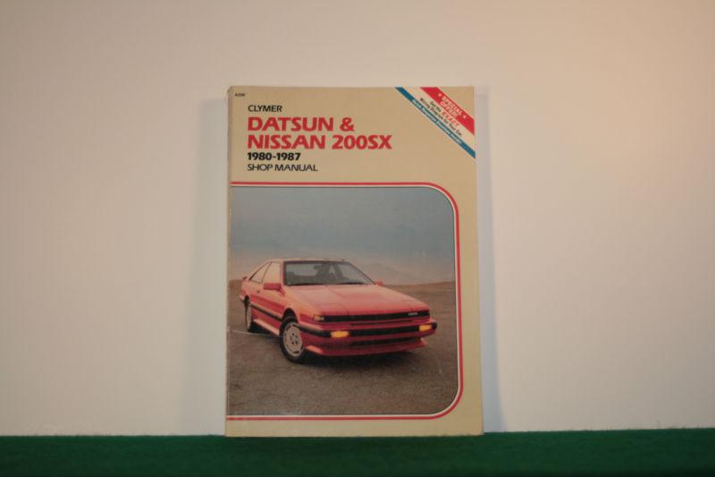 Clymer datsun & nissan 200sx shop manual 1980-1987