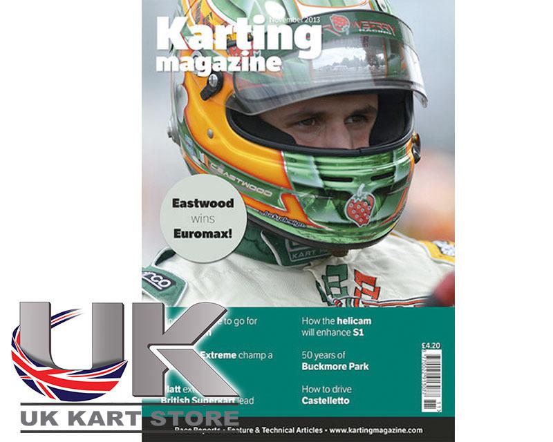 Karting magazine november 2013 issue - brand new - kart, rotax, tkm, tony kart