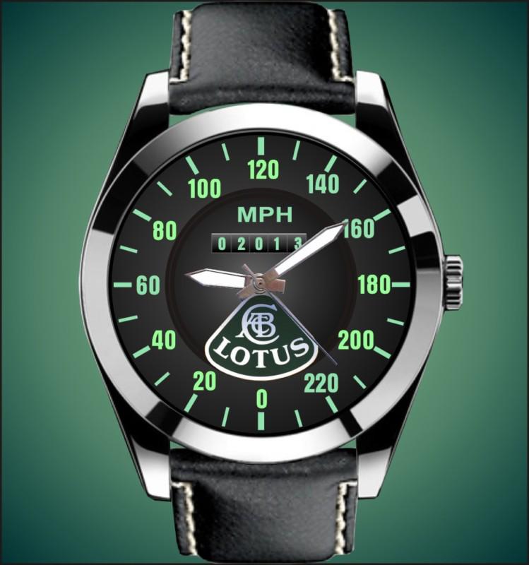 Lotus elan exige elise esprit s4 evora 220 mph speedometer meter leather watch