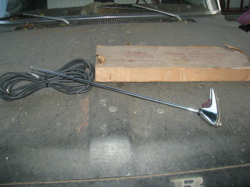 Find 1955 1956 Ford Deluxe Rear Antenna with Wiring All sedans, rats