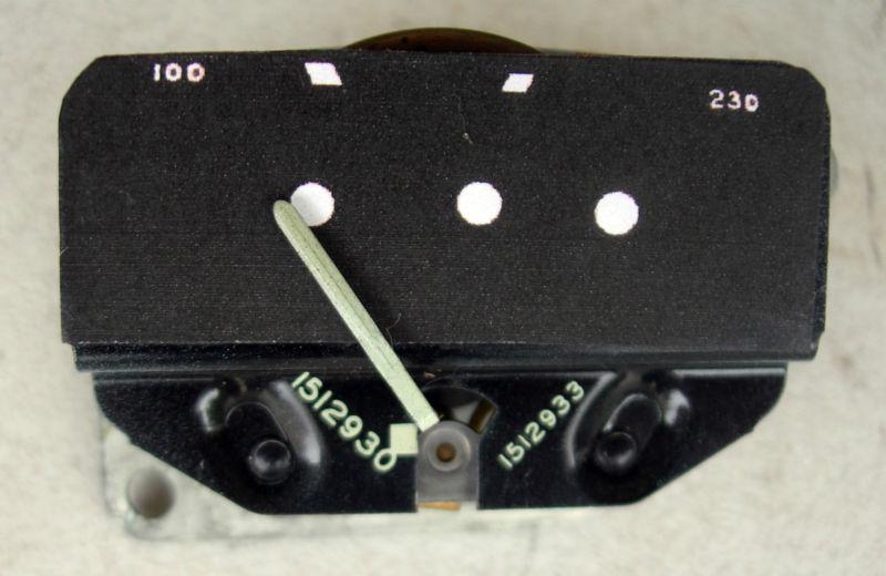 1955 1956 chevy manual temperature gauge item #4