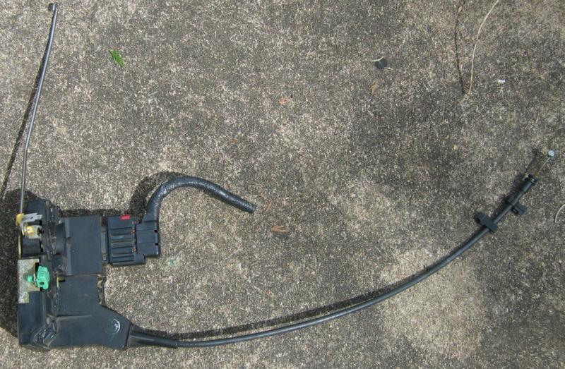 00 01 02 jaguar s-type front driver side lh door lock latch actuator assembly