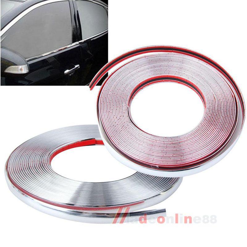 M3ao 15m car window door handle mirror decoration moulding trim strip 2 sizes