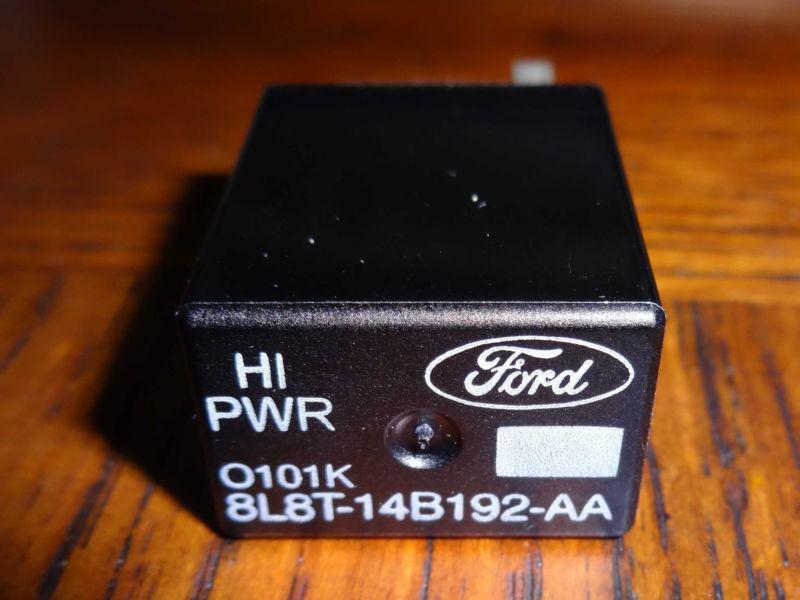 Find FORD F150 8L8T14B192AA HI PWR Trailer Brake Relay Fuse in