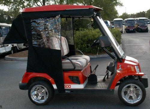 Tomberline emerge golf cart custom fit enclosure track style  w/o bag cover