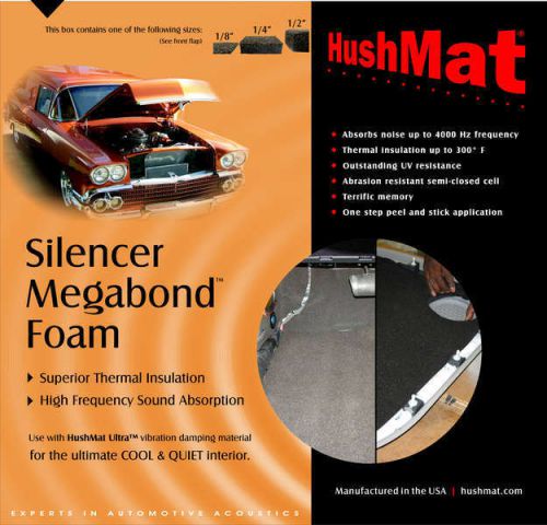 Hushmat silencer megabond sound barrier 23x36  p/n 20200