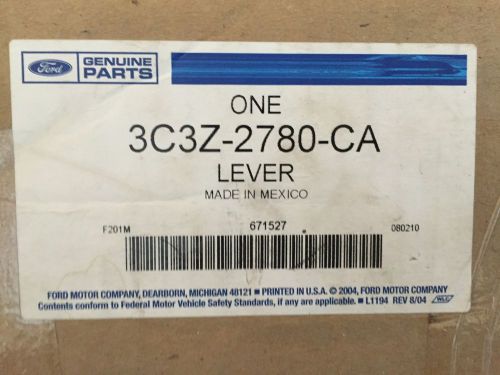 Brand new ford oem 3c3z-2780-ca lever - parking emergency brake pedal assembly