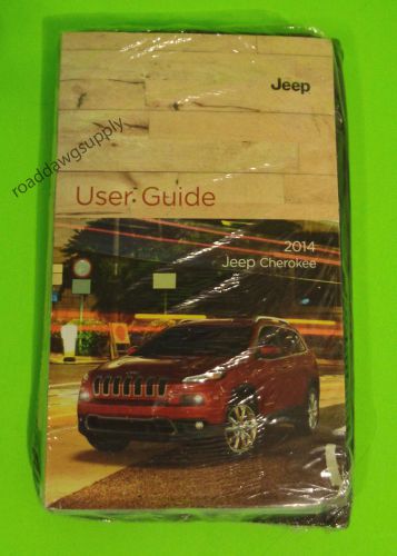 2014 jeep cherokee owners manual owner&#039;s guide book set sport latitude limited