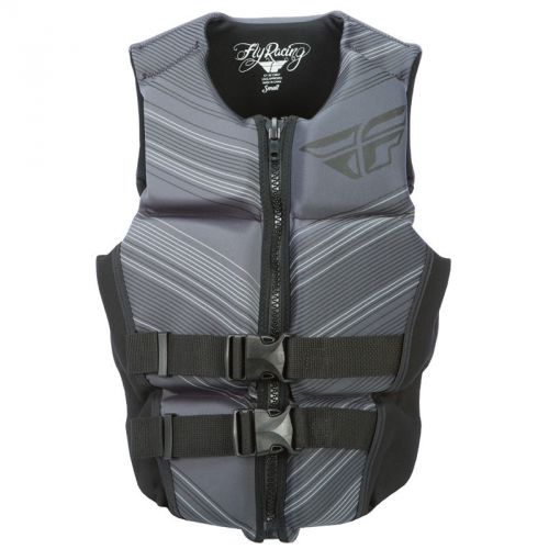 Fly racing neoprene life womens water sport vest-grey/black-xl