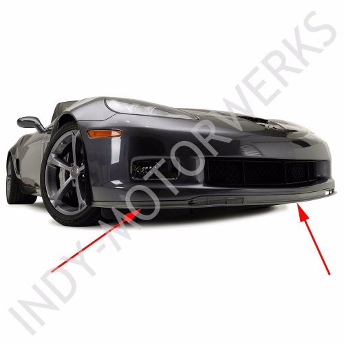 C6 corvette gs zo6 front chin spoiler fits the c6 grand sport + z06 2006 thru 13