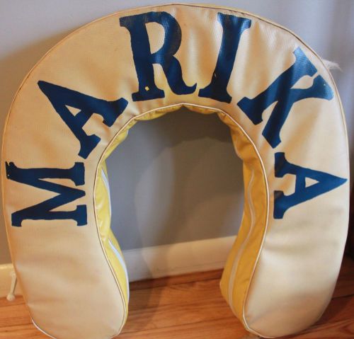 Horseshoe jim-buoy nautical life preserver model 920