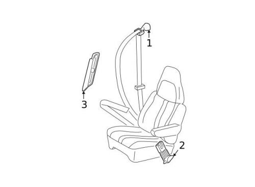 Genuine buckle 19148953