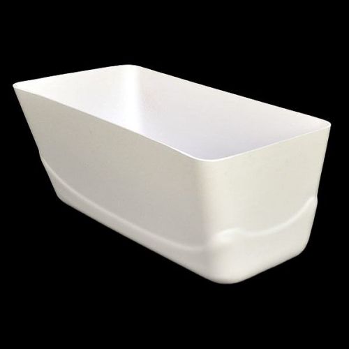 Larson orrco white 21 1/4 x 11 7/8 x 10 plastic boat storage bin insert 109073