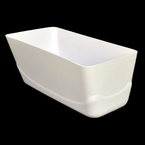 Find Larson OrrCo White 21 1/4 x 11 7/8 x 10 Plastic Boat Storage Bin