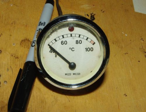 Motometer germany water temperature gauge 6v/12v mercedes bmw temp moto meter