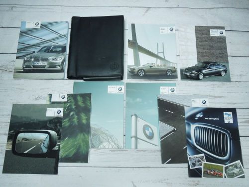 2008 bmw 3 series coupe / convertible 328i 328xi 335i 335xi owners manual set