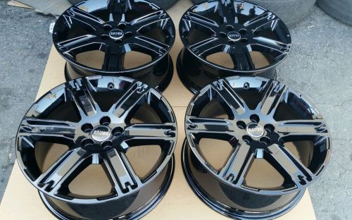 19" range rover evoque factory original oem wheels rims  13 2014 2015 black