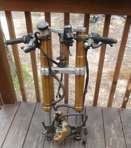 05 Kawasaki ZX636 Ninja Full Front Forks ..., US $249.00, image 2