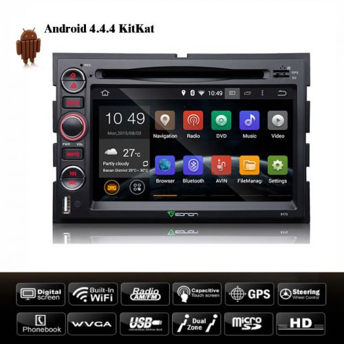 Android 4.4.4 7" car dvd player gps navigation stereo e for ford f-150 2004-2008