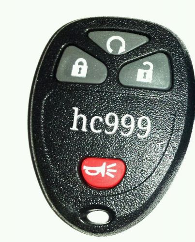 New gm remote keyless entry key case 15913421