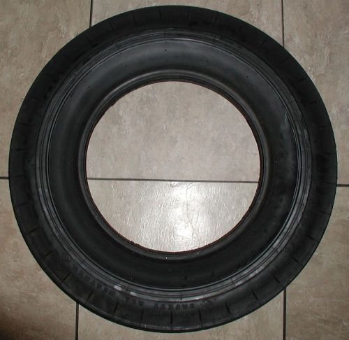 Nos goodyear safety all weather 6.40/6.50 - 15 tire 3t nylon/blackwall/pie crust