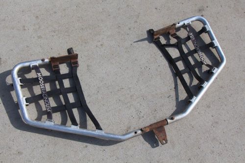 Moose yfz450 nerf bars aluminum nerfs 2004-2009 yfz 450 ac racing dg  black t-37