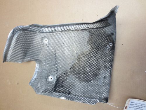 99 rwd porsche 911 carrera 996 l exhaust heat shield riser 996.505.479 135k