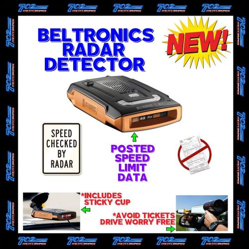 Beltronics gt-7 extreme range radar-laser detector with expert accuracy gt7