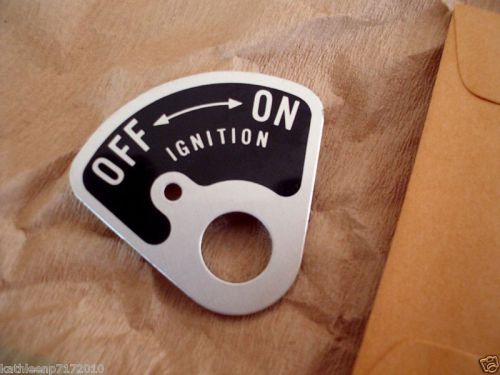 Military truck master switch off &amp; on control plate m35  a1 a2 a3 m800 m-809 m44