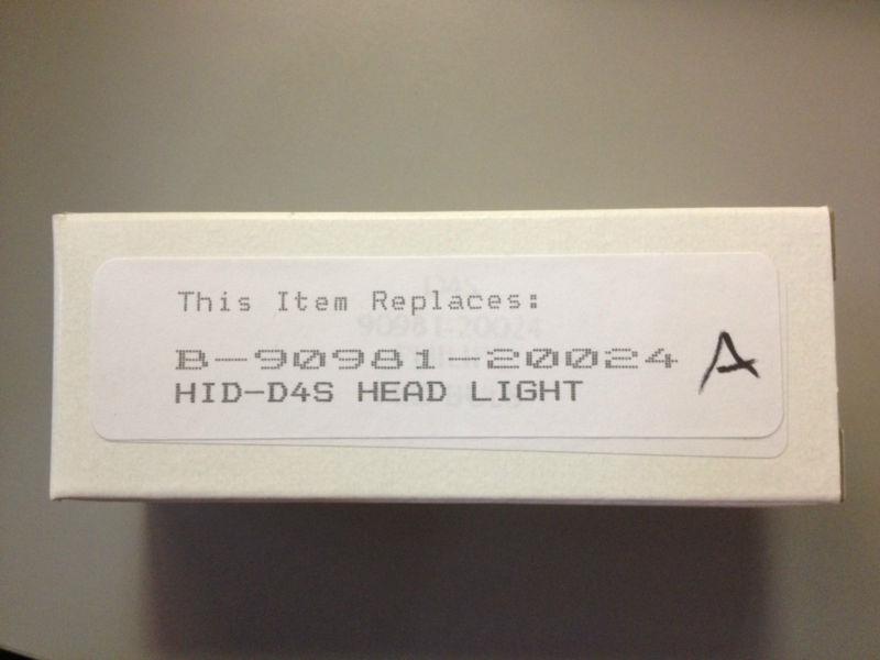 Philips HID-D4S Headlight Bulbs GENUINE BRIGHTEST HID Lexus, Mercedes Benz, BMW, US $35.00, image 2