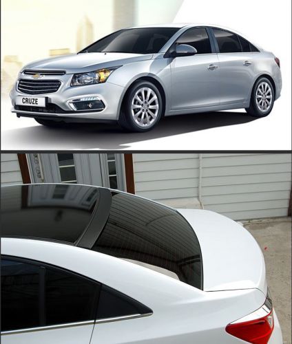 Au glass wing spoiler  in painted color for chevy cruze 2015+