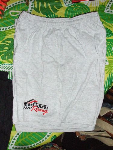 Mercruiser racing shorts - rare - size small - gray