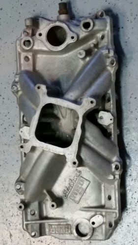 Edelbrock big block chevy aluminum intake manifold torker 2-0 396 427 454 502