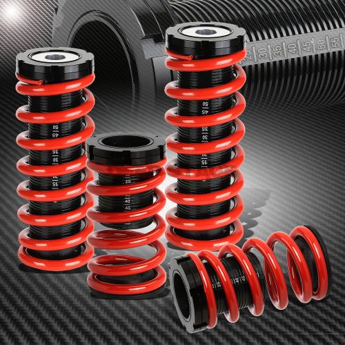 Front+rear suspension scale coilover 1-3" spring red for 00-05 mit eclipse 3g